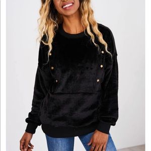 Latched Mama Fleece Snap Pullover